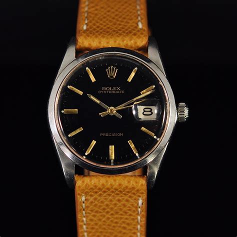 rolex oysterdate precision 6694 tropical|rolex oysterdate precision 6694 price.